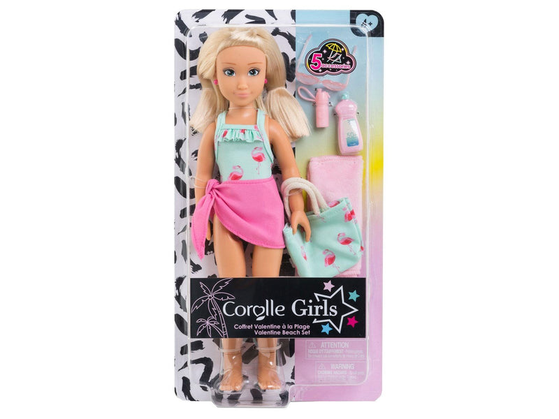 Corolle Girls - Fashion Doll Valentine Beach Set