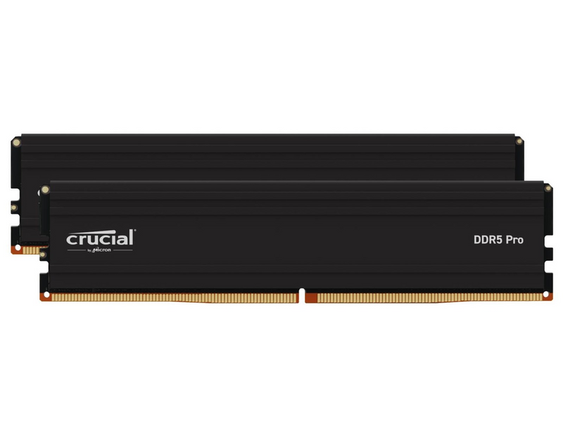 Crucial PRO DDR5-5600 - 64GB - CL46 - Dual Channel (2 pcs) - AMD EXPO - Schwarz