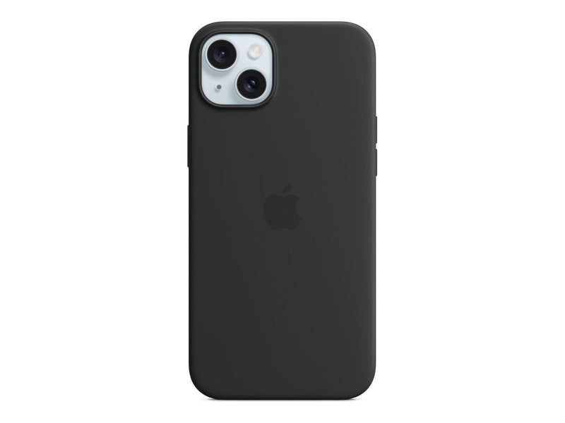 Apple iPhone 15 Plus Silicone Case with MagSafe - Black