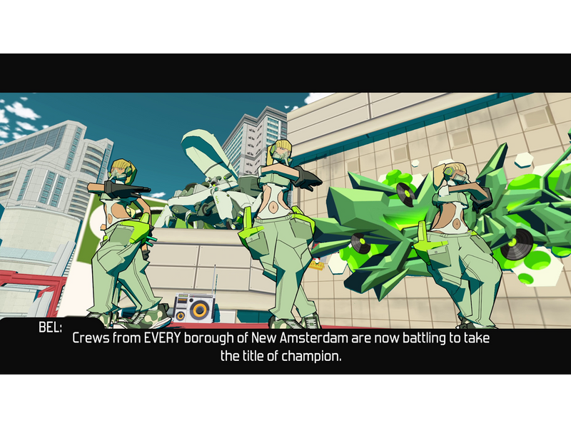 Bomb Rush Cyberfunk - Nintendo Switch - Abenteuer - PEGI 12