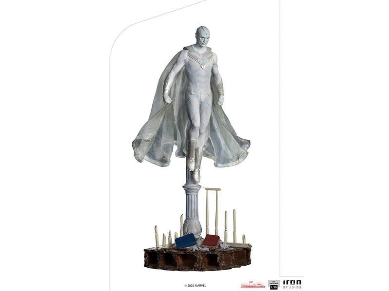 Iron Studios - Marvel Wandavision: BDS 1:10 Art Scale Statue (White Vision) 33cm - Figur