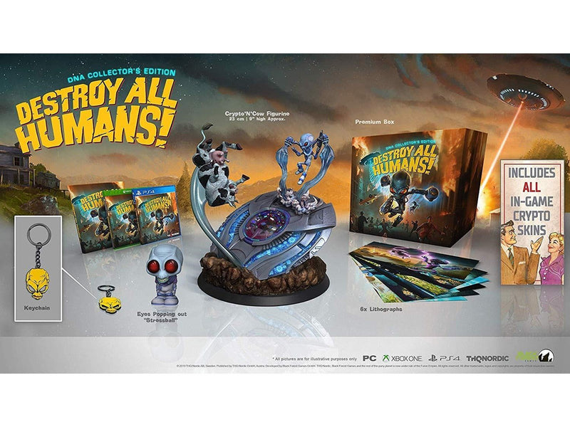 Destroy All Humans! (DNA Collector's Edition) - Sony PlayStation 4 - Action/Abenteuer - PEGI 12