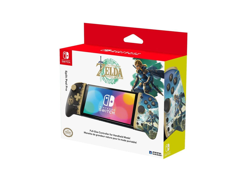 HORI Split Pad Pro (The Legend of Zelda: Tears of the Kingdom) - Wired Controller - Nintendo Switch