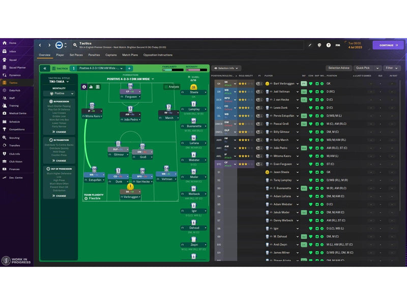 Football Manager 2024 Console - Sony PlayStation 5 - Sport - PEGI 3