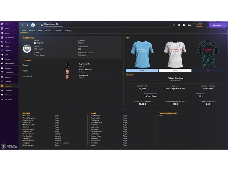 Football Manager 2024 Console - Sony PlayStation 5 - Sport - PEGI 3