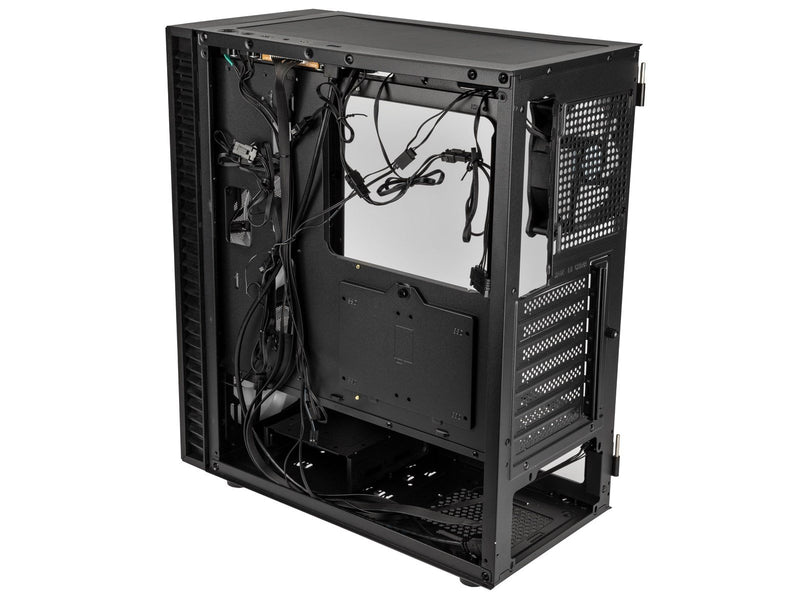 Kolink Observatory HF Mesh ARGB Midi Tower Case - Black - Gehäuse - Desktop - Schwarz