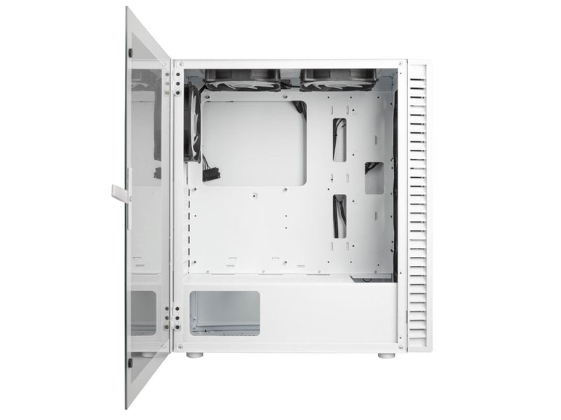 Kolink Observatory HF Glass ARGB Midi Tower Case - white - Gehäuse - Desktop - Weiß