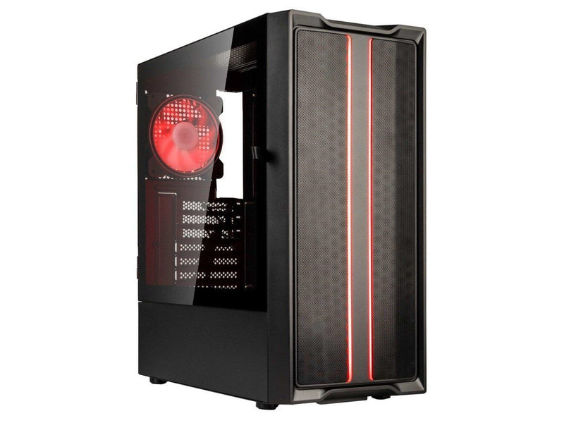 Kolink Inspire K12 ARGB Midi-Tower - black - Gehäuse - Desktop - Schwarz