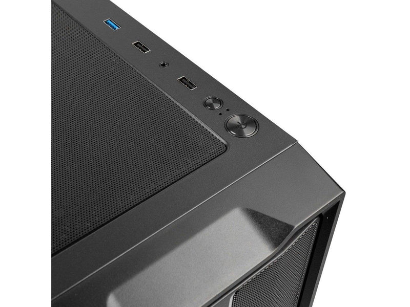 Kolink Inspire K12 ARGB Midi-Tower - black - Gehäuse - Desktop - Schwarz