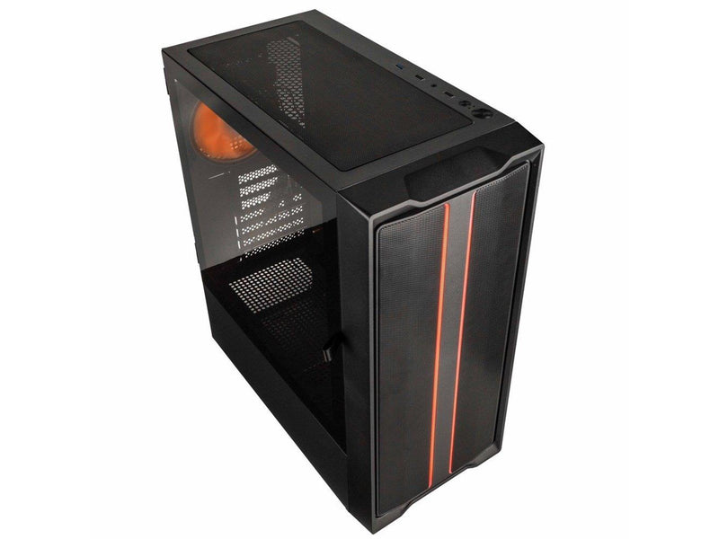 Kolink Inspire K12 ARGB Midi-Tower - black - Gehäuse - Desktop - Schwarz