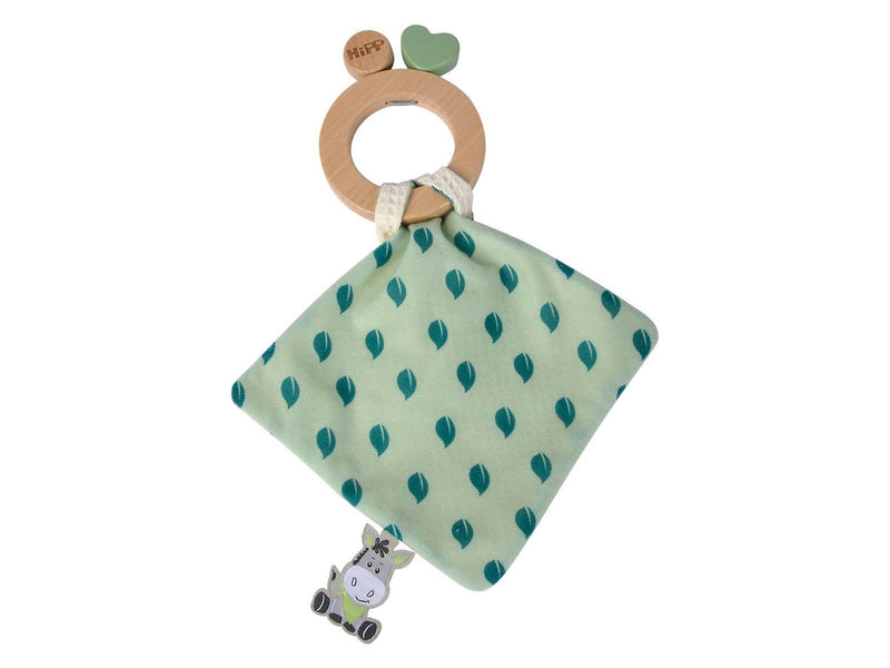 Eichhorn Baby HIPP Wooden Teether with Cuddle Cloth