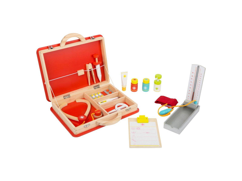 Small Foot - Wooden Doctor's Case First Aid 15 pcs.