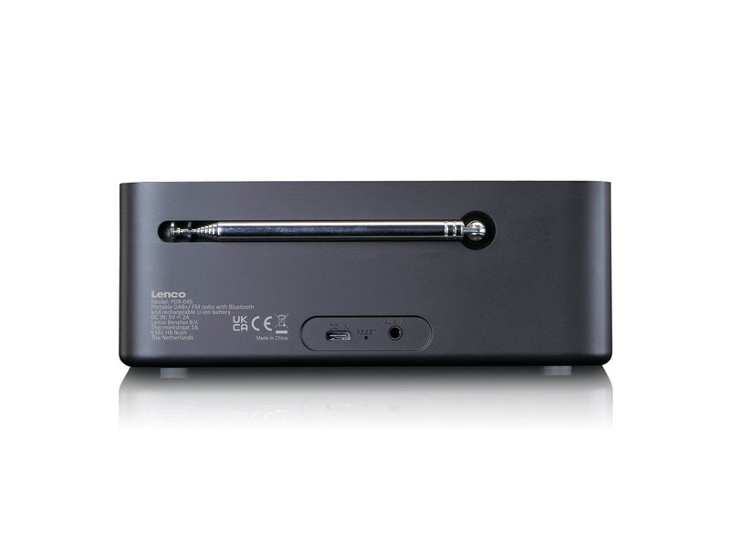 Lenco PDR-045BK - DAB+ radio with Bluetooth 5.0 - DAB+/FM - Stereo - schwarz