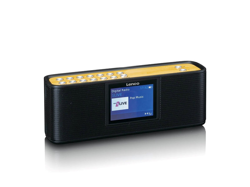 Lenco PDR-045BK - DAB+ radio with Bluetooth 5.0 - DAB+/FM - Stereo - schwarz