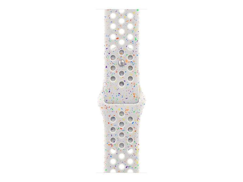 Apple 45mm Pure Platinum Nike Sport Band - S/M