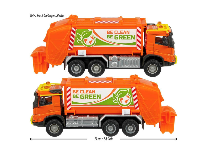 Majorette Volvo Truck Garbge Collector