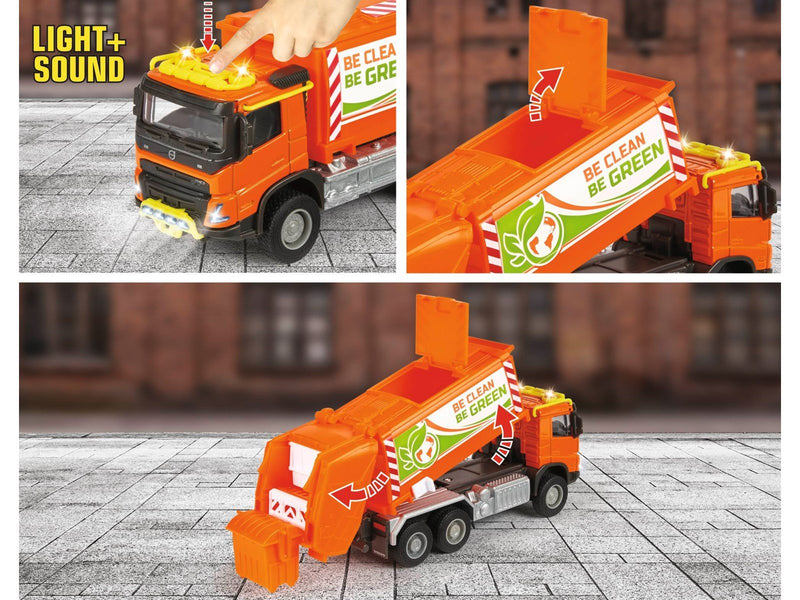Majorette Volvo Truck Garbge Collector