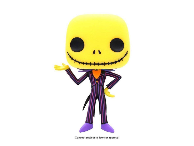 Funko! - POP! JACK SKELLINGTON (BLACK LIGHT) - THE NIGHTMARE BEFORE CHRISTMAS - Figur