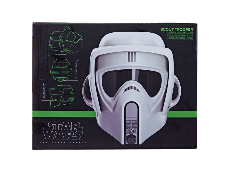 Star Wars The Black Series Scout Trooper Premium Electronic Roleplay Helmet