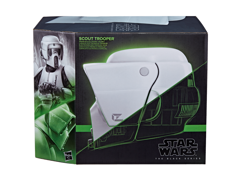 Star Wars The Black Series Scout Trooper Premium Electronic Roleplay Helmet
