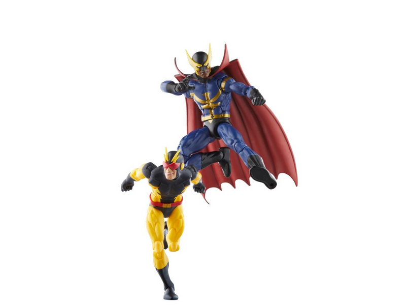 Hasbro Marvel Legends Series - Squadron Supreme (Marvel's Nighthawk & Marvel's Blur) 15cm