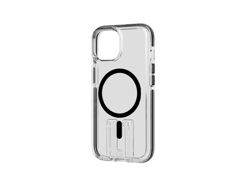 Tech21 Evo Kick MagSafe iPhone 15/14/13 Clear Black