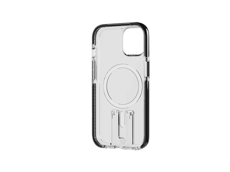 Tech21 Evo Kick MagSafe iPhone 15/14/13 Clear Black