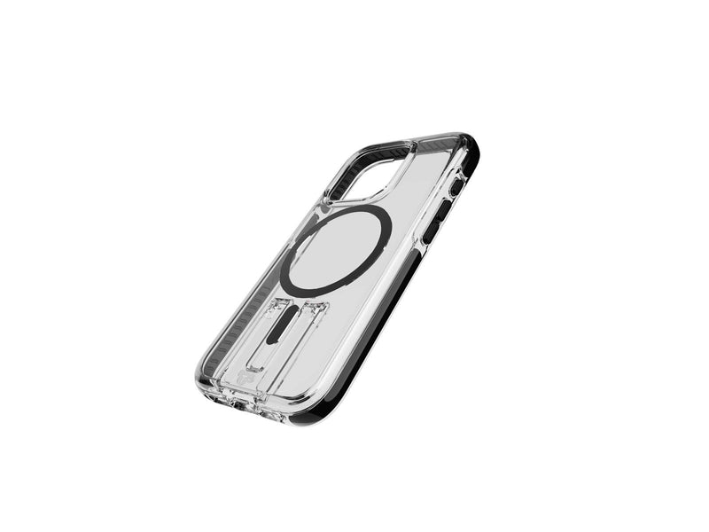 Tech21 Evo Kick MagSafe iPhone 15 Pro Clear Black