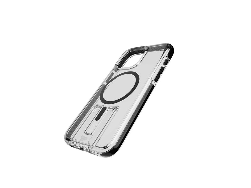 Tech21 Evo Kick MagSafe iPhone 15 Pro Max Clear Black