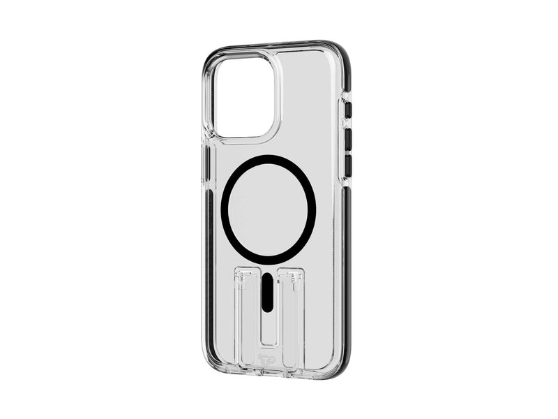 Tech21 Evo Kick MagSafe iPhone 15 Pro Max Clear Black