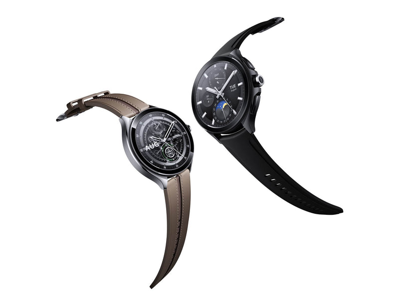 Xiaomi Watch 2 Pro - Schwarzes Gehäuse mit schwarzem Fluorkautschukarmband