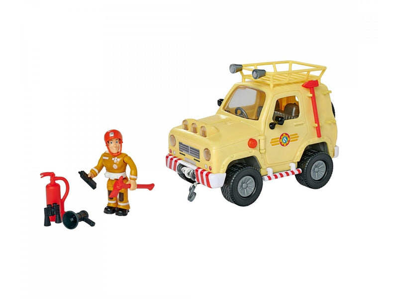 Simba Fireman Sam Mountain 4x4 Jeep with Figure