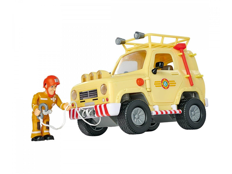 Simba Fireman Sam Mountain 4x4 Jeep with Figure