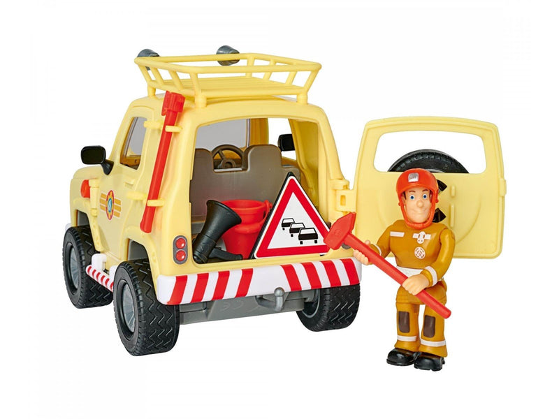 Simba Fireman Sam Mountain 4x4 Jeep with Figure