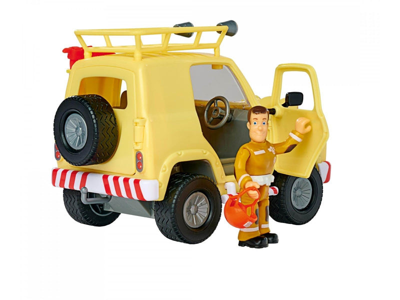 Simba Fireman Sam Mountain 4x4 Jeep with Figure