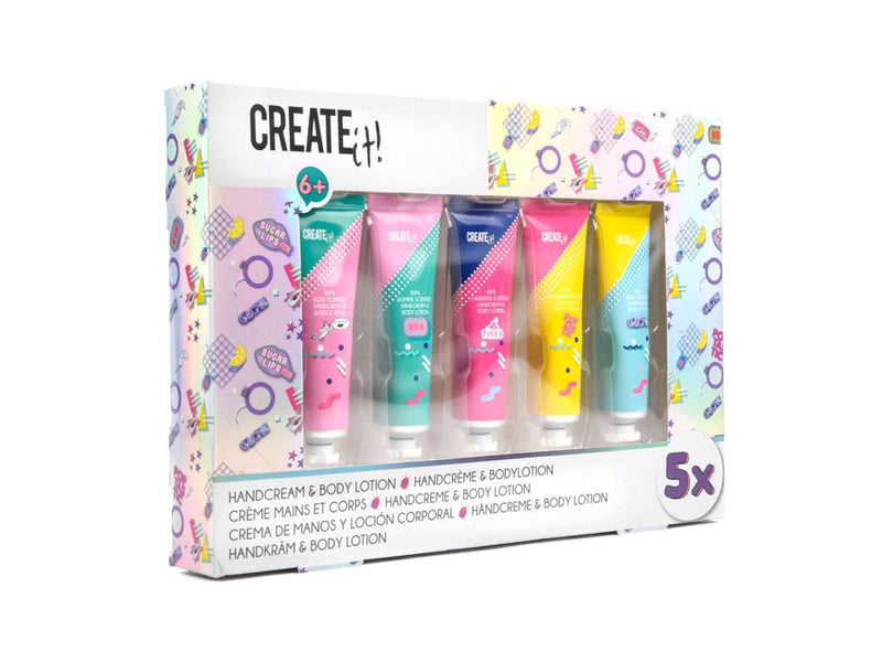 CREATE IT! Poptastic Hand Cream & Body Lotion 5-Pack