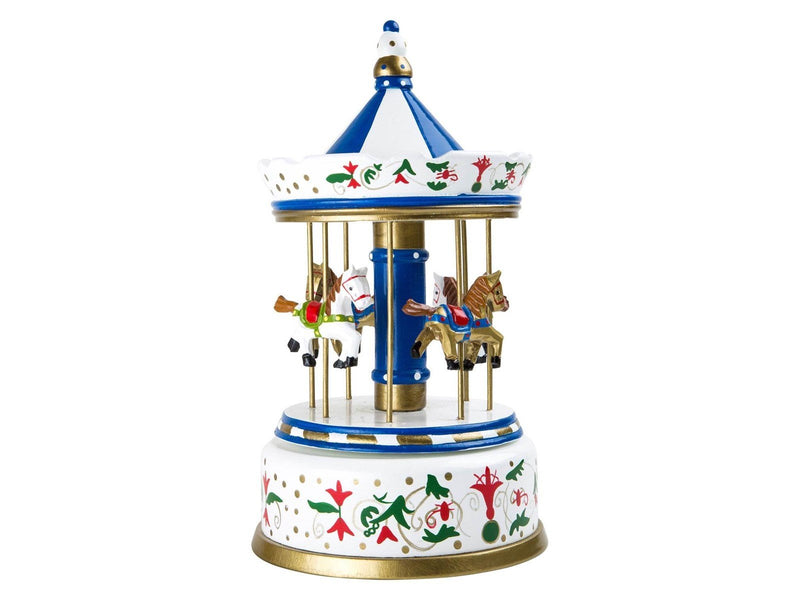 Small Foot - Wooden Music Box Carousel Love Story