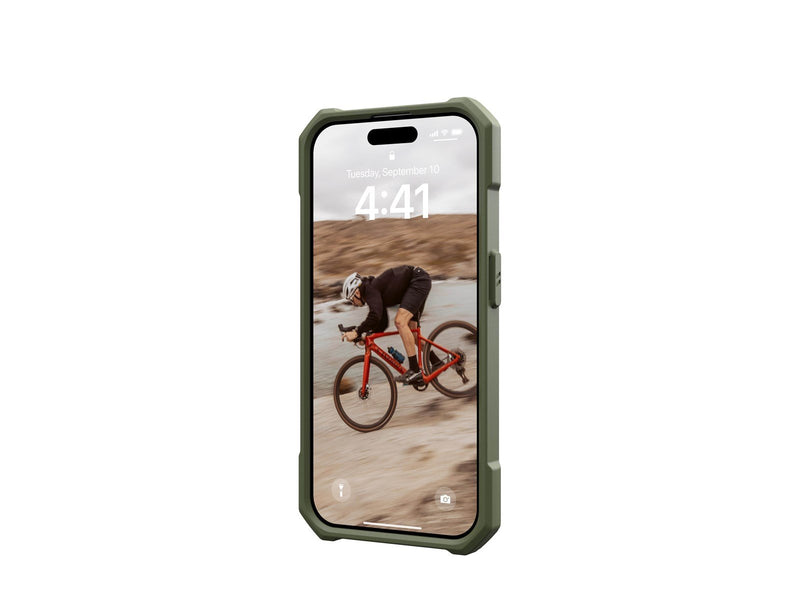 UAG Essential Armor MagSafe - olive drab - iPhone 15 Pro