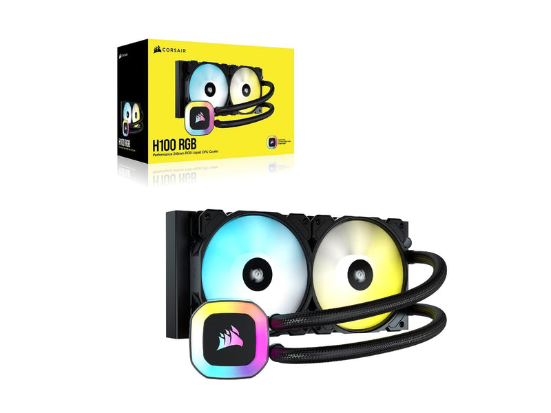 Corsair H100 RGB - CPU-Wasserkühlung - Max 26 dBA