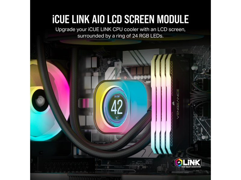 Corsair iCUE LINK LCD Module - Black
