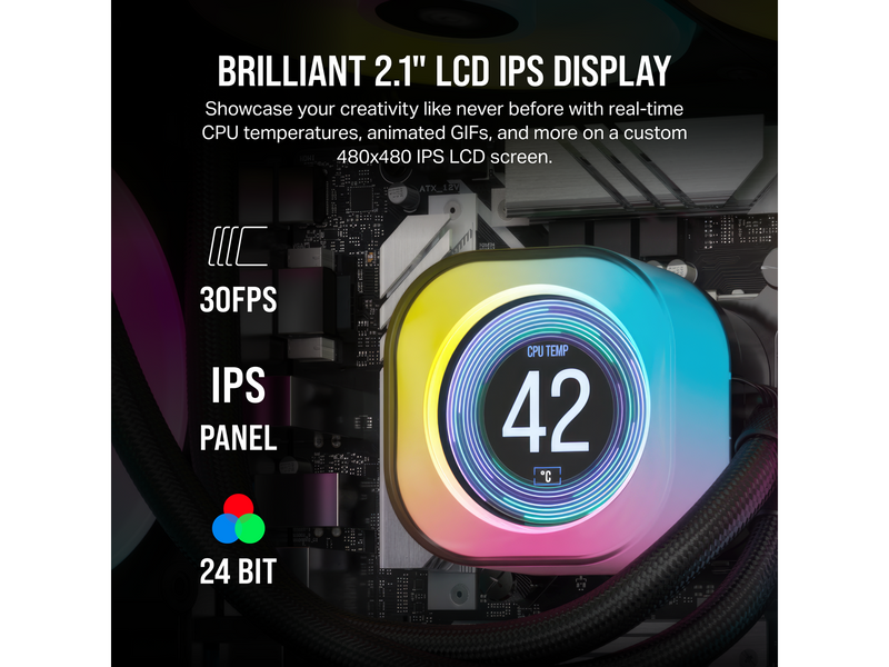 Corsair iCUE LINK LCD Module - Black