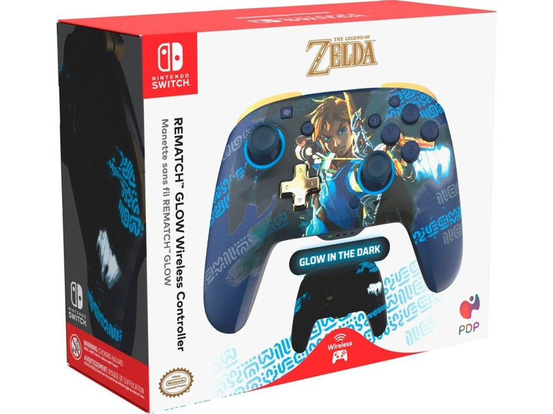 PDP REMATCH GLOW (Link Hero) - Wireless Controller - Nintendo Switch