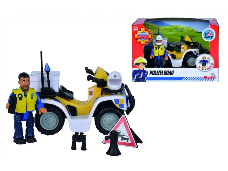 Brandmand Sam Sam Police Quad incl. Figurine
