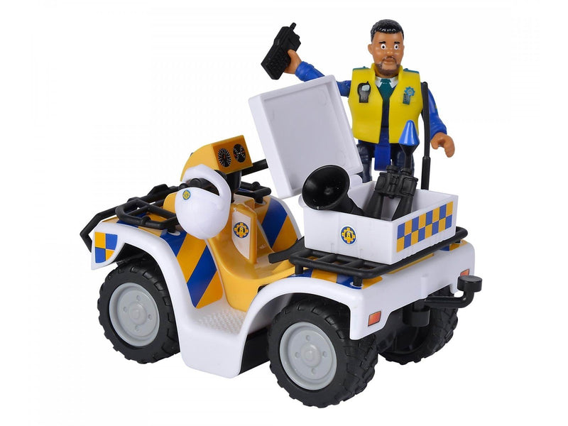 Brandmand Sam Sam Police Quad incl. Figurine