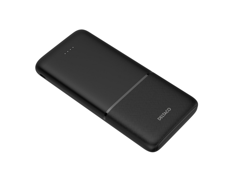 Deltaco PB-C1007 Powerbank (Akku) - schwarz - 10000 mAh