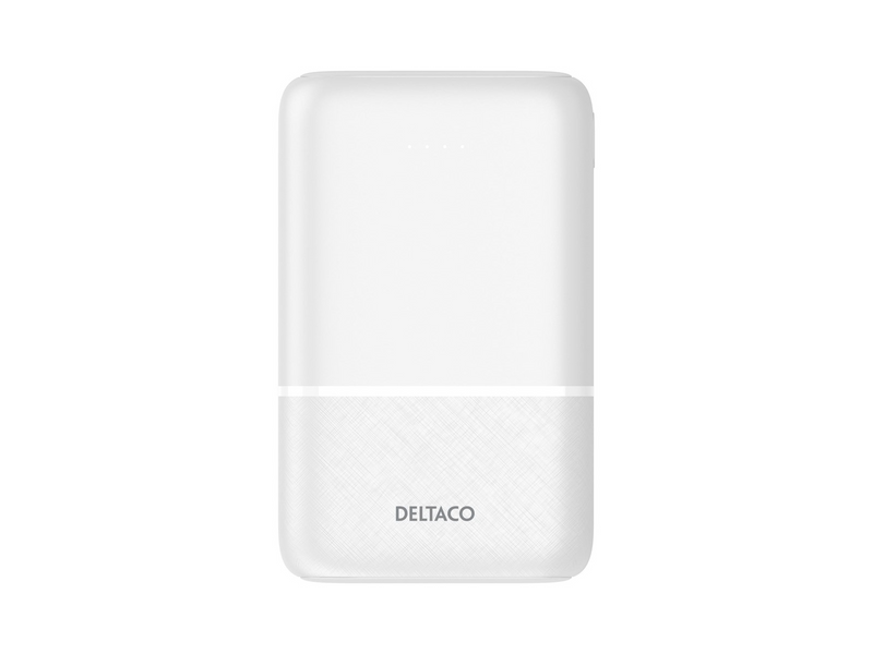 Deltaco PB-C1005 Powerbank (Akku) - Weiß - 10000 mAh