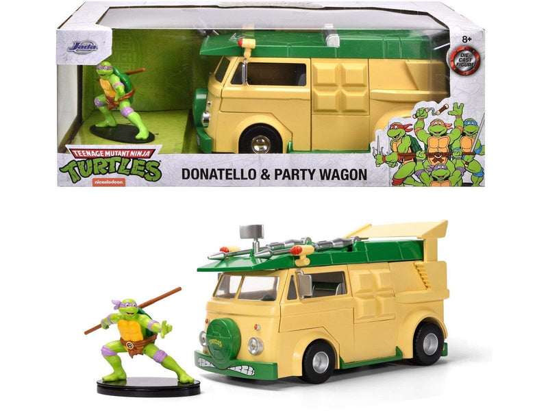 Jada Toys Turtles Party Wagon 1:24