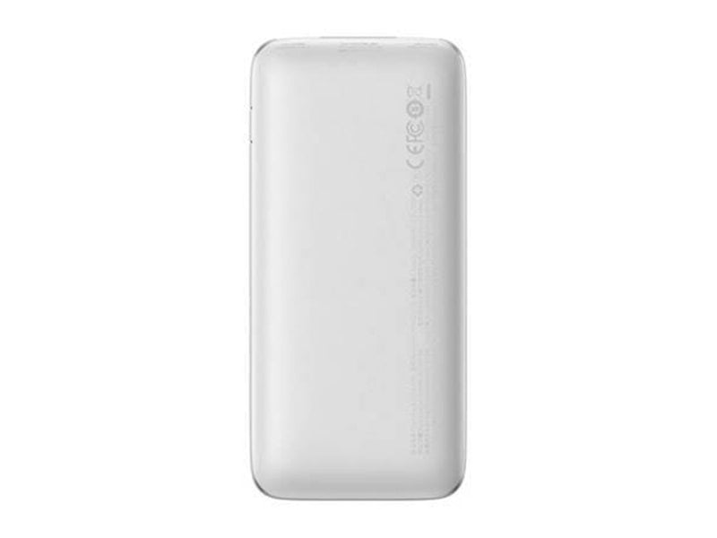 Baseus Powerbank Bipow Pro 10000mAh 2xUSB USB-C 20W (white) Powerbank (Akku) - Weiß - 10000 mAh
