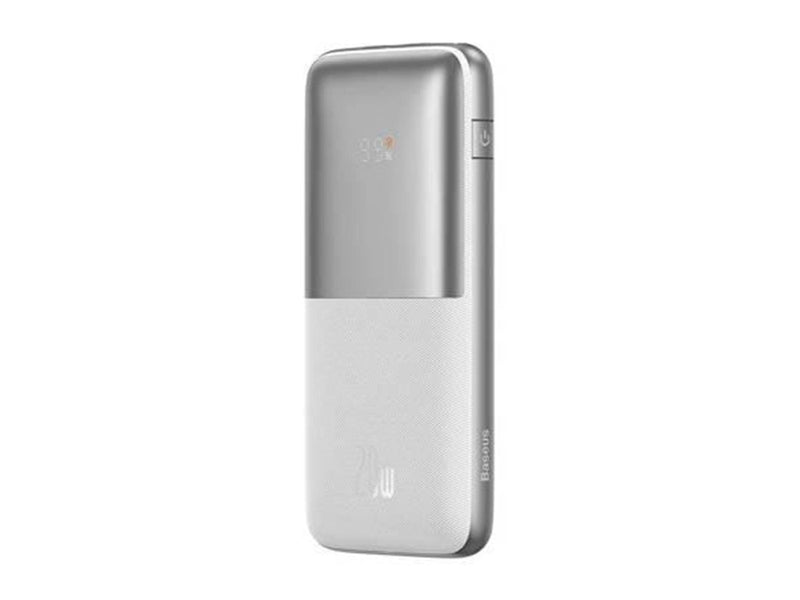Baseus Powerbank Bipow Pro 10000mAh 2xUSB USB-C 20W (white) Powerbank (Akku) - Weiß - 10000 mAh