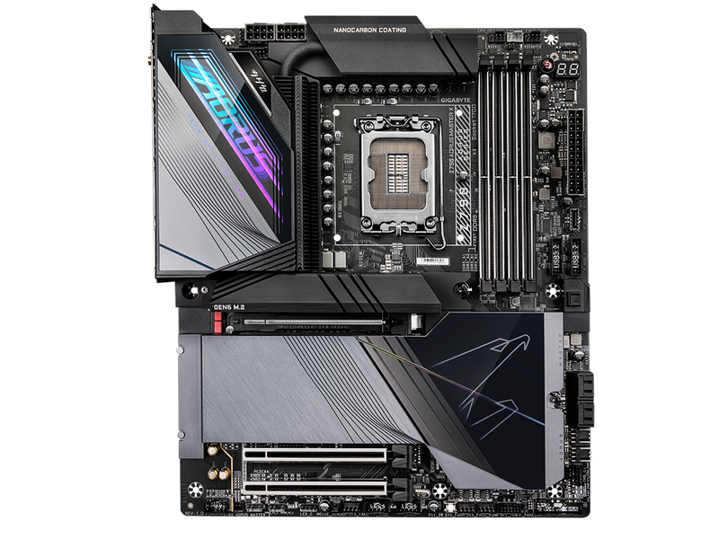 GIGABYTE Z790 AORUS MASTER X Mainboard - Intel Z790 - Intel LGA1700 socket - DDR5 RAM - Extended ATX